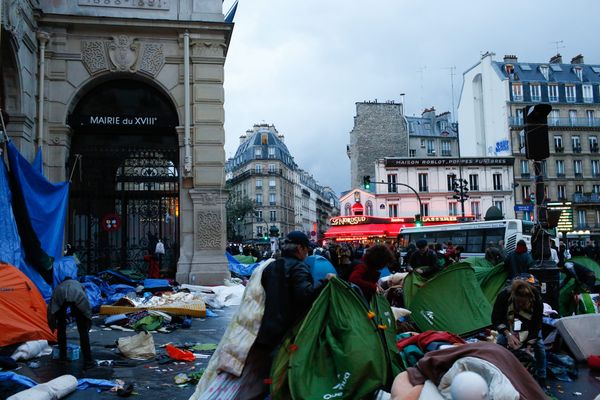 Les migrants ont été évacués ce mardi matin. (Illustration)