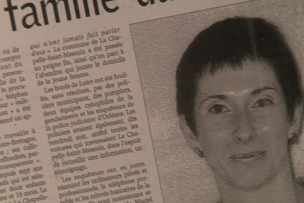 Coupure de presse issu d'un article sur l'assassinat de Muriel Reigada.