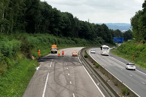 L'A20 est temporairement fermée dans le sens sud-nord entre les échangeurs 30 et 31.