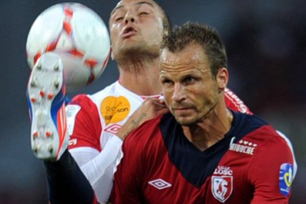 David Rozenhal, lors du match Lille-Nancy, le 17 août 2012.