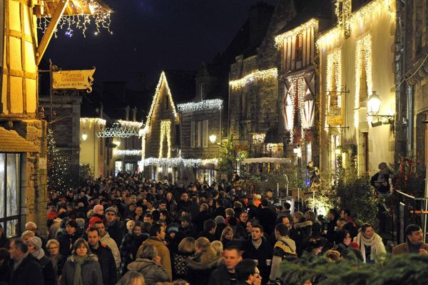 Illimunations de Noël à Rochefort-en-Terre