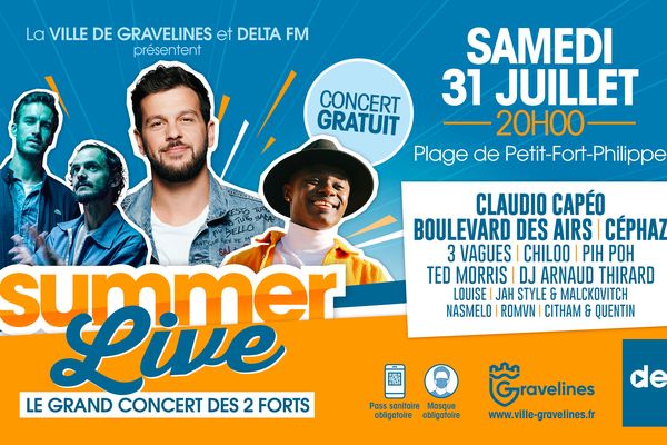 Le concert débutera à 20 heures. Le pass sanitaire est obligatoire. 