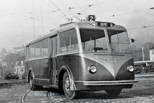 Trolleybus VETRA 100-3 - Clos-Moreau (circa 1950) - Photothèque P. Colmar