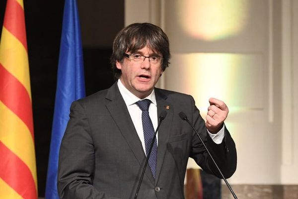 Carles Puigdemont à Bruxelles le 7 novembre 2017.