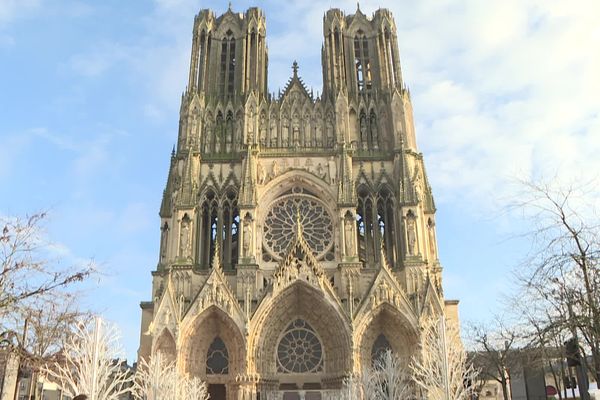 La cathédrale de Reims, le 6 décembre 2023.