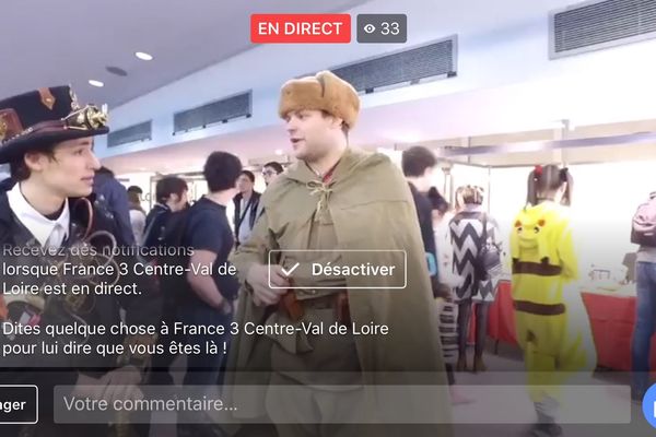 Facebook Live à la Japan Tours Festival 2017