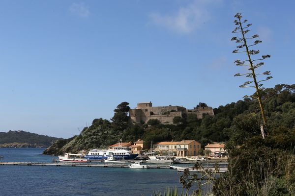 Le parc national de Port Cros, à Hyères, dans le Var.