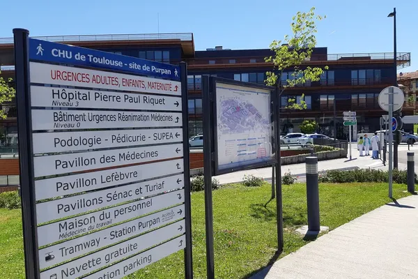 En 2018, une première fresque avait provoqué la polémique à l'hôpital Purpan de Toulouse.