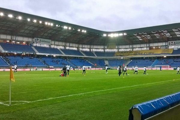 Le match FCSM - Niort, le 1er mai 2015 au Stade Bonal.