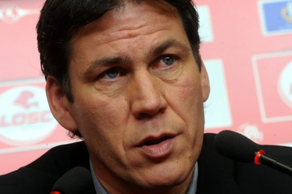 Rudi Garcia, entraîneur du LOSC. 