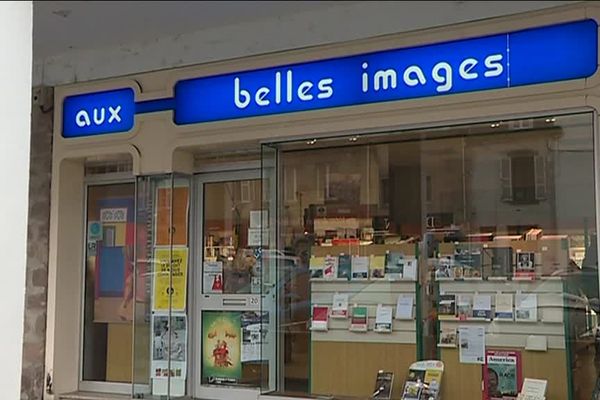 La librairie Aux belle images, à Guéret