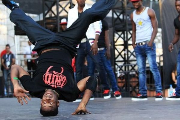 Illsutration : un concours de hip hop, Nice, septembre 2013