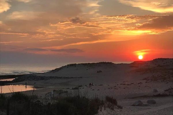 Contis plage - Landes (40) - Nouvelle-Aquitaine - Août 2022