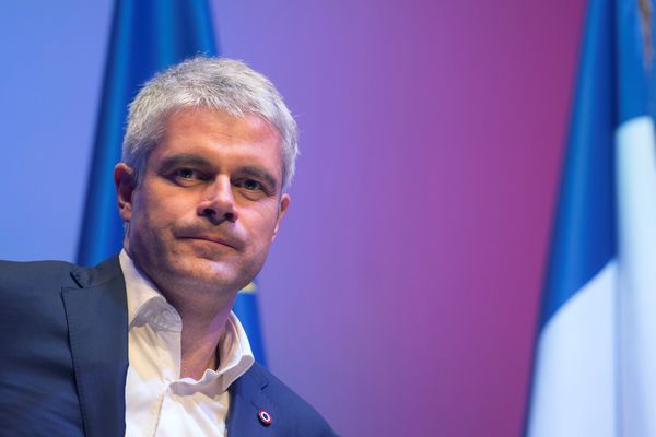 Laurent Wauquiez, le 6 décembre 2017, à Toulon