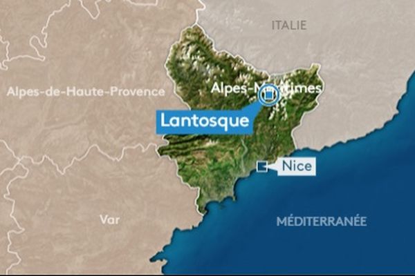 L'accident de la route s'est produit ce 24 avril à Lantosque, dans les Alpes-Maritimes.