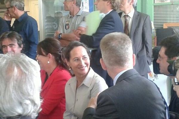 Ségolène Royal en Haute-Savoie ce 6 septembre 2014