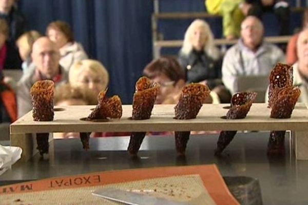 Spécialement pour l'occasion, 14.000 cornets de toutes sortes ont été confectionnés par les boulangers de Murat