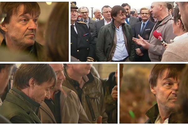 Nicolas Hulot en visite dans le Loir-et-Cher