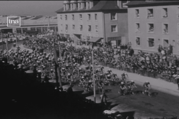 Tour de France 1952 : départ de Brest 