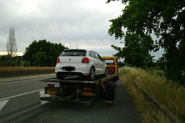 Lundi 1er juin, deux très grands excès de vitesse ont été constaté sur la RN 106 dans le Gard