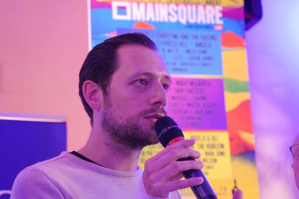 Armel Campagna, le directeur du Main Square, ce vendredi à la Citadelle d'Arras.