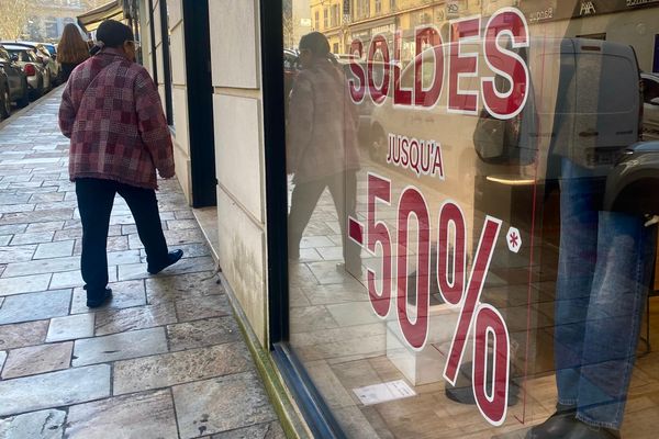 Les soldes d'hiver sont lancées depuis ce 8 janvier.