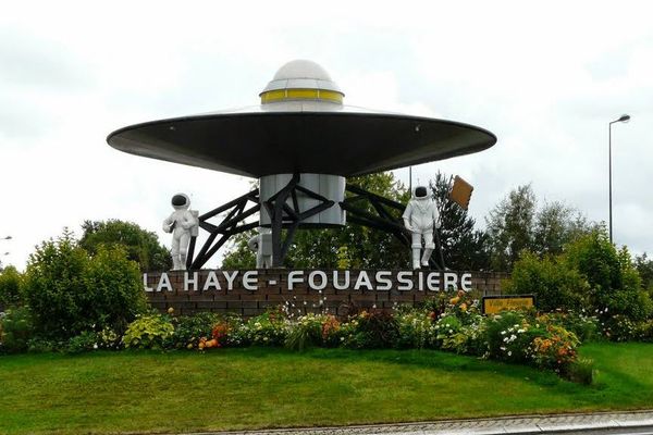 Le rond point situé à la Haye-Fouassière, près de Nantes, pourrait être nommé le "pire de France"