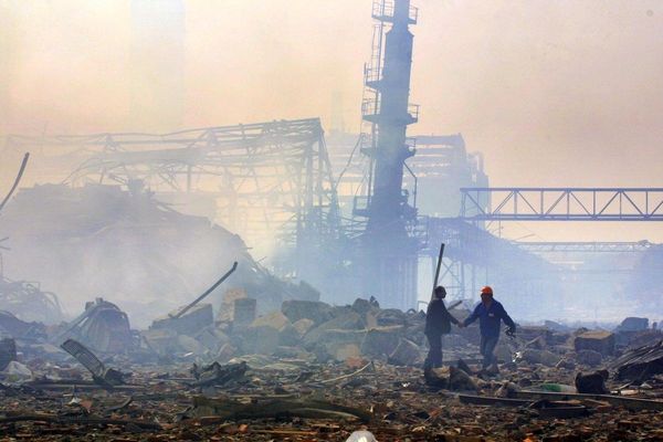 L'explosion du hangar 221 de l'usine AZF, le 21 septembre 2001, a fait 31 morts et des milliers de blessés.