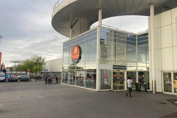 Le centre commercial Auchan d'Illkirch-Baggersee va être amputé d'un tiers de sa surface en 2025.