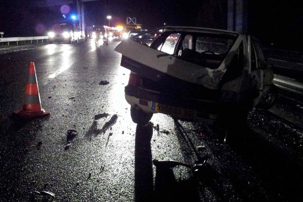 Un accident a fait 2 blessés graves sur l'A20 le 5 décembre dans la soirée