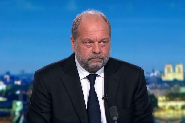 Le ministre de la Justice Eric Dupond-Moretti, dimanche 19 juillet sur le plateau du 20h de France 2.