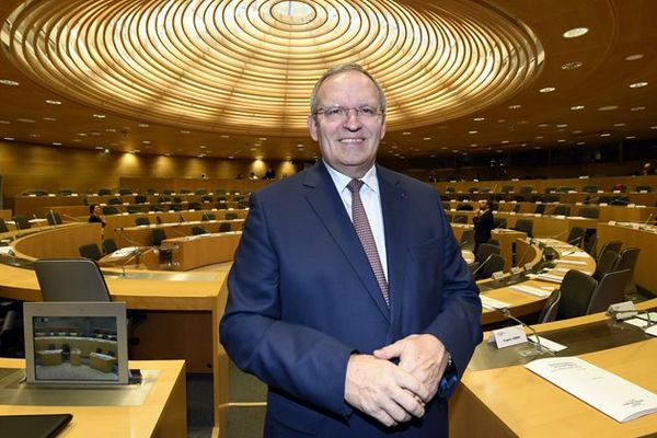 Patrick Weiten, le président du conseil départemental de la Moselle, a été réélu dans le canton de Yutz.