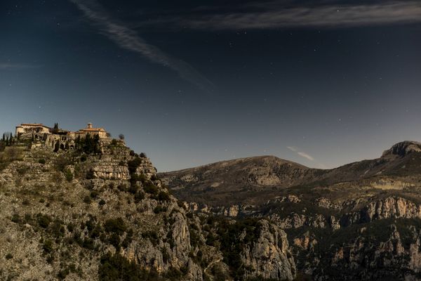 Le village de Gourdon, photographié par Florent Dubreuil.