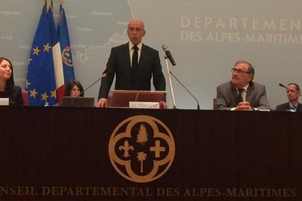 Eric Ciotti élu président du conseil départemental des Alpes-maritimes