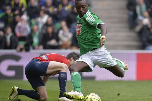 Max-Alain Gradel deux fois buteur pour Saint-Etienne