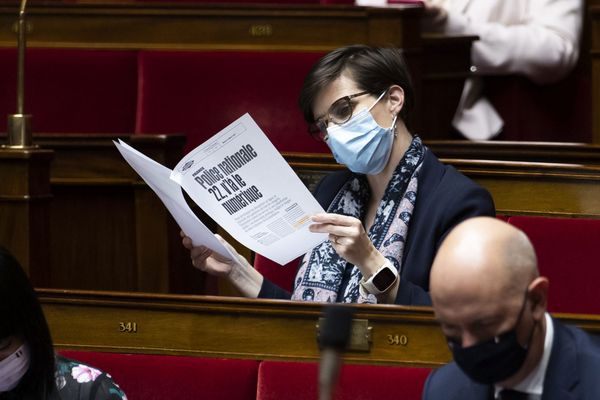 La députée La République en marche de l'Isère Caroline Abadie.