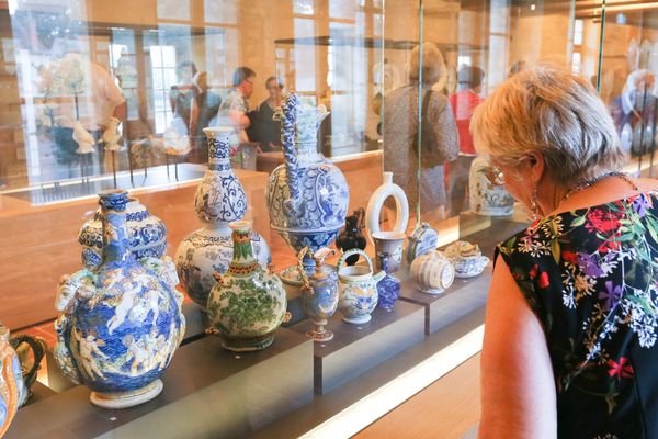 Le musée de la faïencerie à Nevers, le jours de son inauguration (archives - septembre 2013)