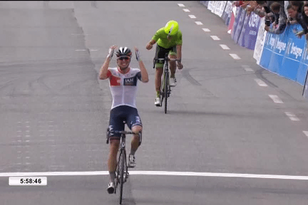 Victoire du belge Oliver Naesen (IAM Cycling)à la Bretagne Classic de Plouay 2016