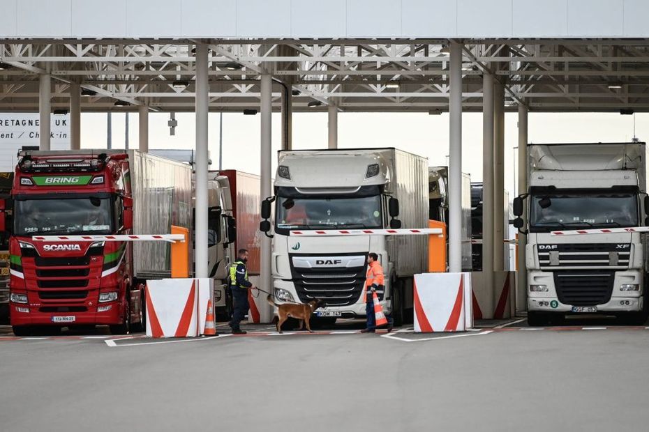 The queues of trucks to the United Kingdom lengthen in Calais