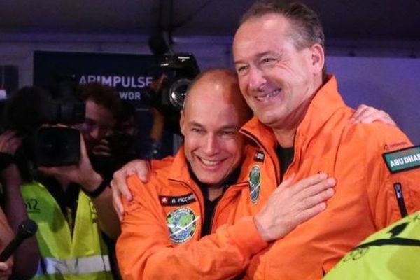 Bertrand Piccard et André Borschberg 