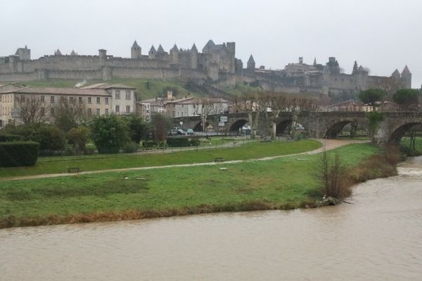 Carcassonne - le cité - janvier 2013.