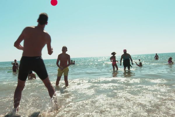 Journée de plage-Illustration