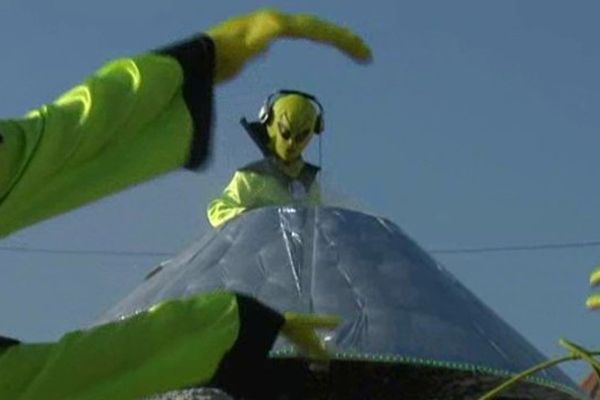 Les petits hommes verts du carnaval de Sélestat