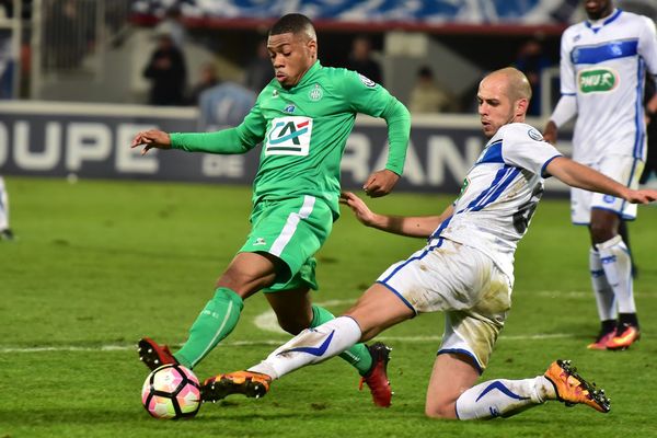 AJ Auxerre / ASSE 16èmes de finale de la Coupe de France - 01/02/2017 -