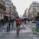 Des vélos boulevard de Sébastopol, l'un des axes les plus fréquentés par les deux roues à Paris.(Illustration)