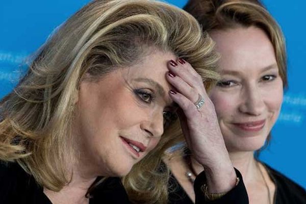 Catherine Deneuve et Emmanuelle Bercot - Berlinale 2013 - présentent "Elle s'en va"