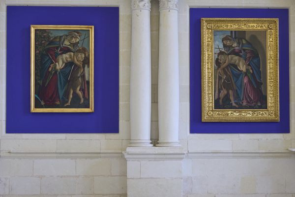 Les deux Madones de Botticelli vont être exposées dans la chapelle du château de Chambord.