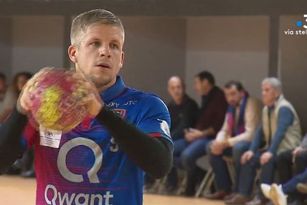 Tony Brunetti, meilleur buteur ajaccien du match