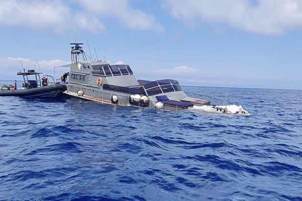 Le yacht a coulé à 35 km des côtes de Beaulieu-sur-Mer.