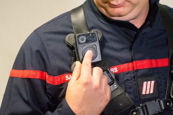 La camera-piétons utilisées par les pompiers 